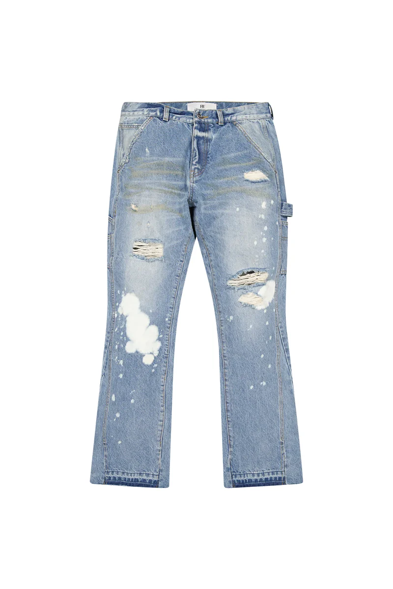 Fearless Blood JEANS FB-FLARE-WORKER L-BLAUW
