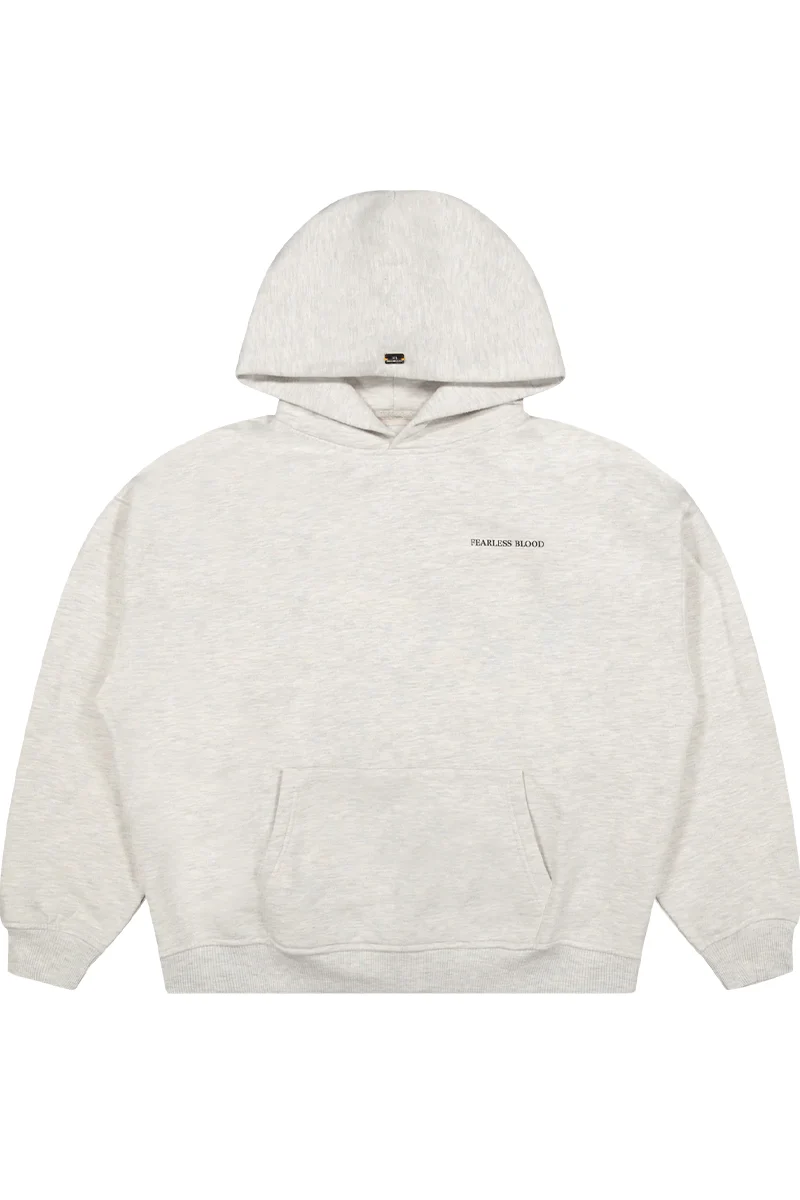 Fearless Blood SWEATER FB-LOGO-HOODY GRIJS