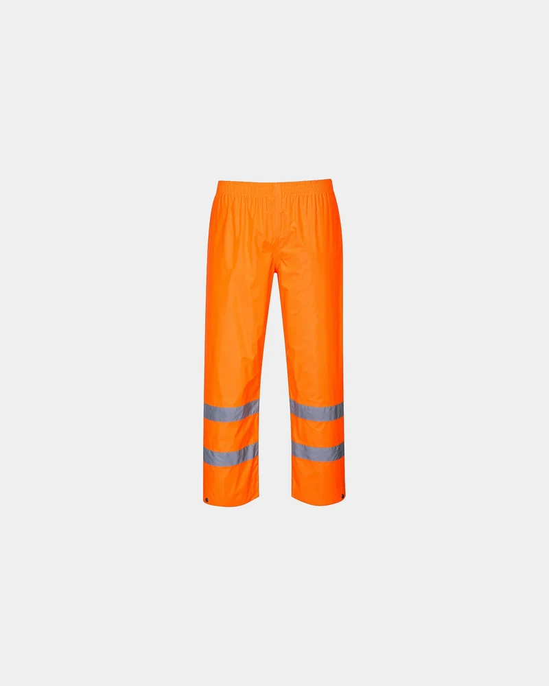 Regenbroek waterdicht polyester Hi-Vis om te personaliseren