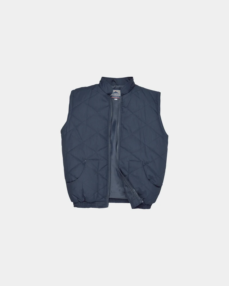 Bodywarmer nylon Glasgow marineblauw om te personaliseren