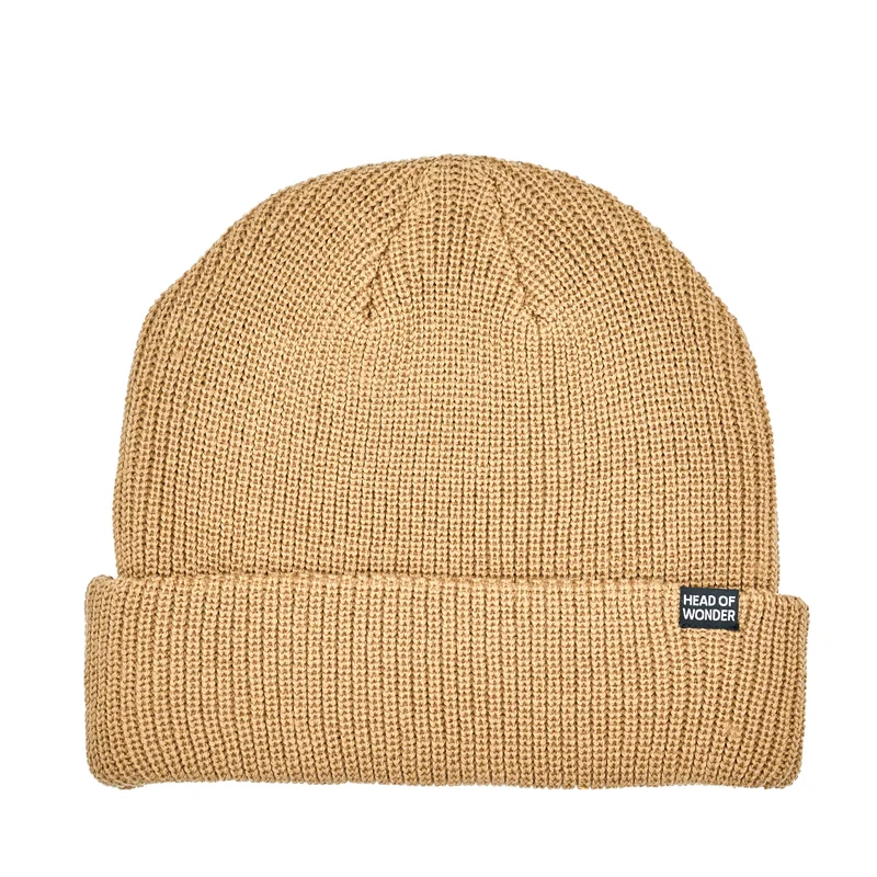 XL Merino Beanie HEAD OF WONDER Light Brown – Beanie