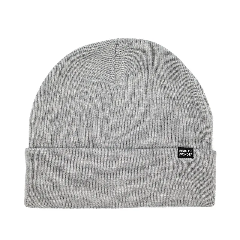 XL HEAD OF WONDER Beanie Light Grey