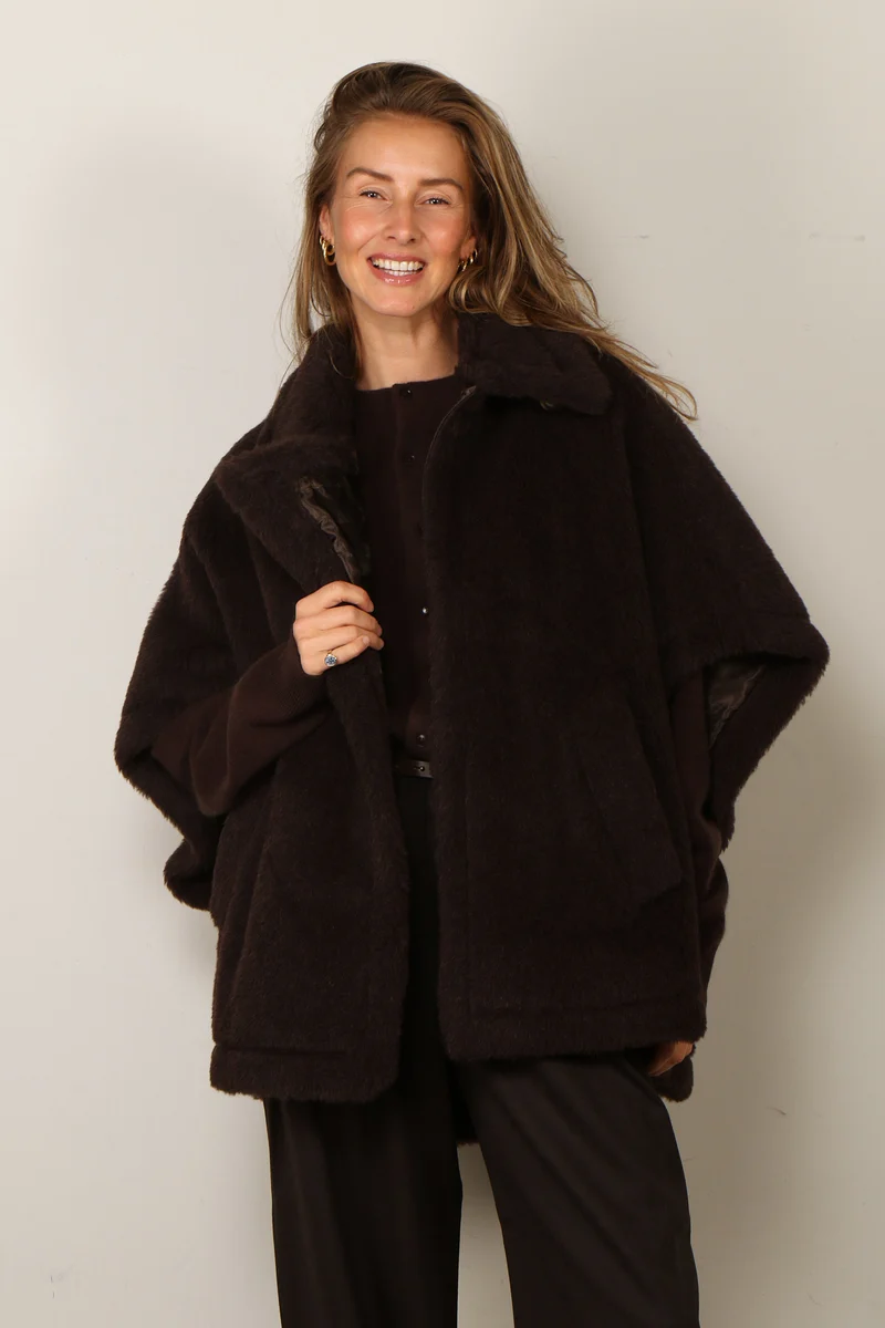 Max Mara - Cape - Tebe1 - Brown