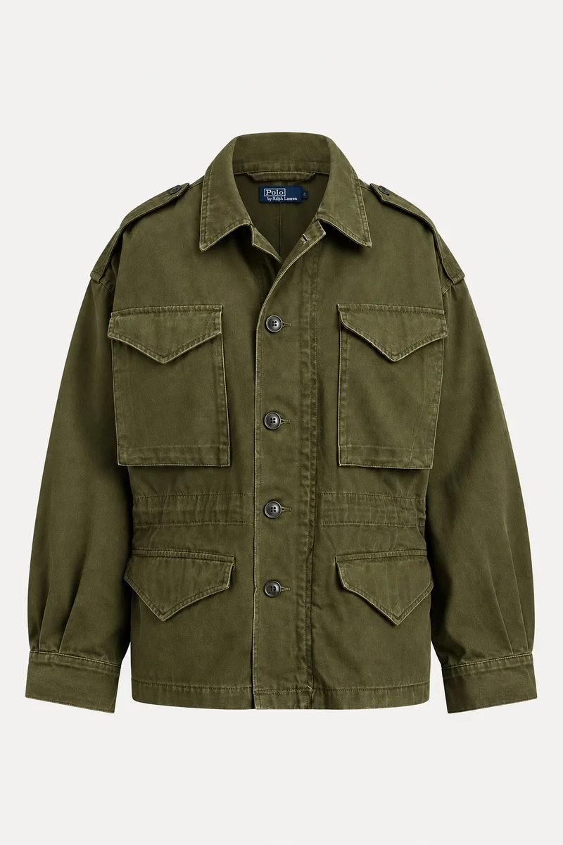 Ralph Lauren - Jacket - Cropped Field Jacket - Dark Loden