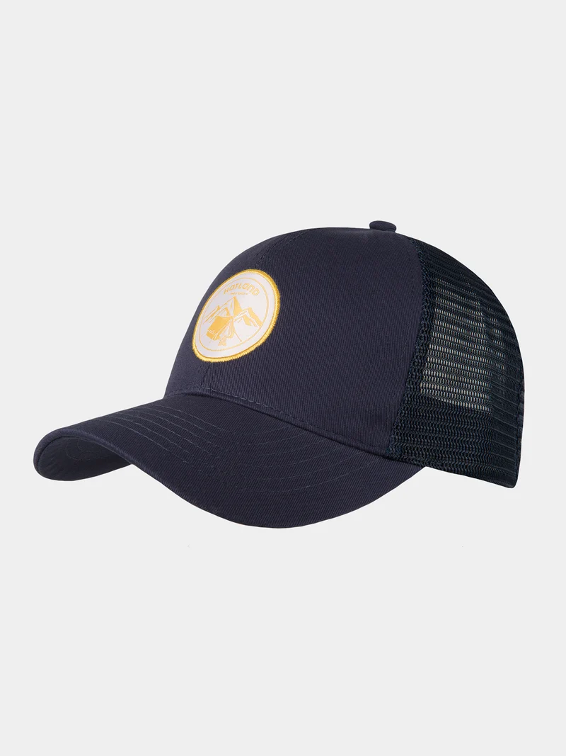 Baker - Katoenen truckerscap - Marine blauw