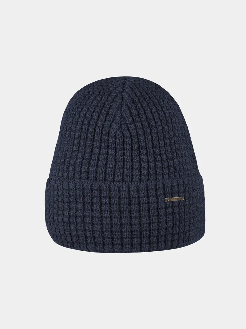 Cristof No Wind - Muts met winddichte hoofdband - Marine blauw