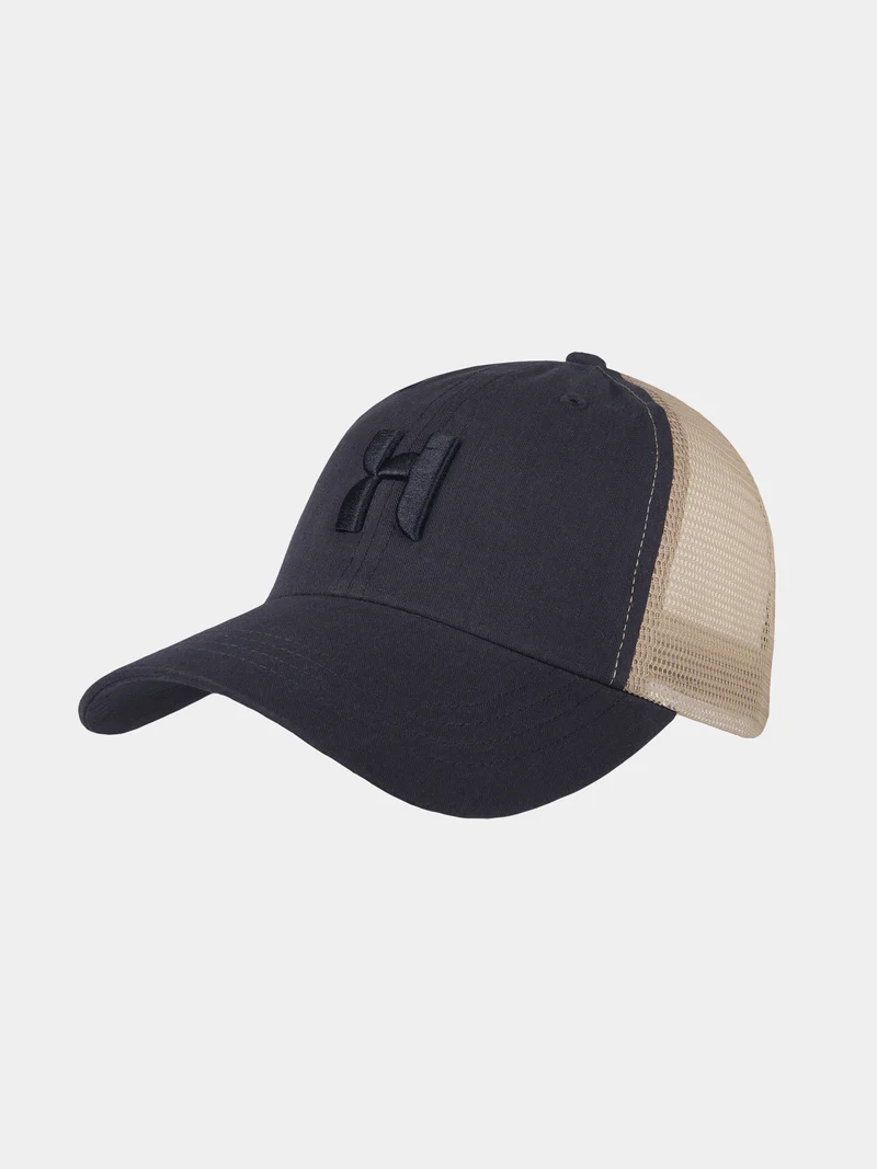 Dave - Stijlvolle truckerscap - Marine blauw