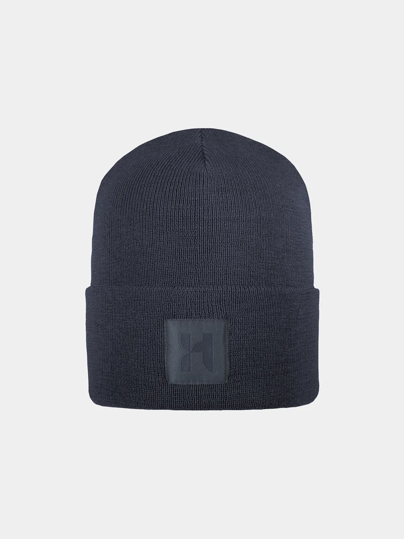 Dogan - Merino wollen muts - Marine blauw