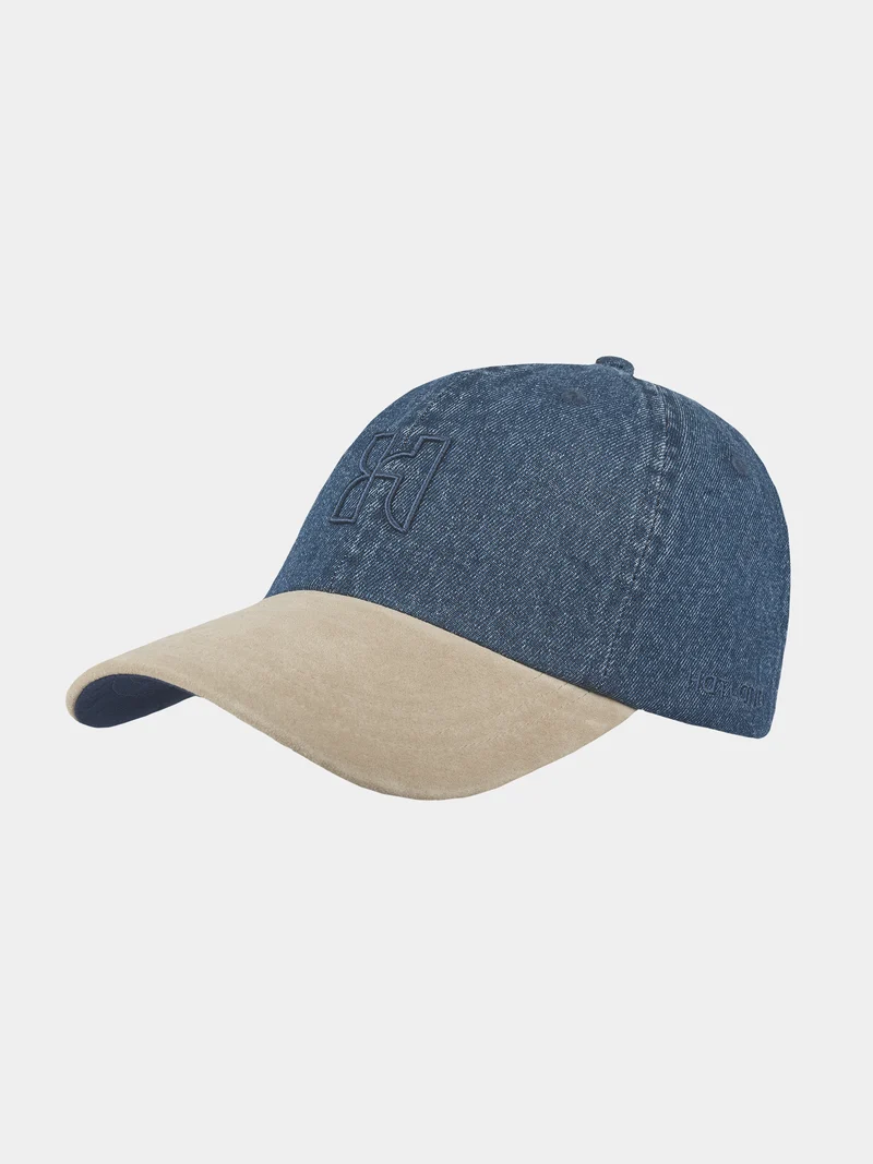 Elano Denim - Katoenen baseball cap - Marine blauw