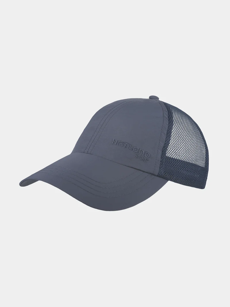 Ayax - Polyamide baseball sportcap met mesh - Leisteen blauw