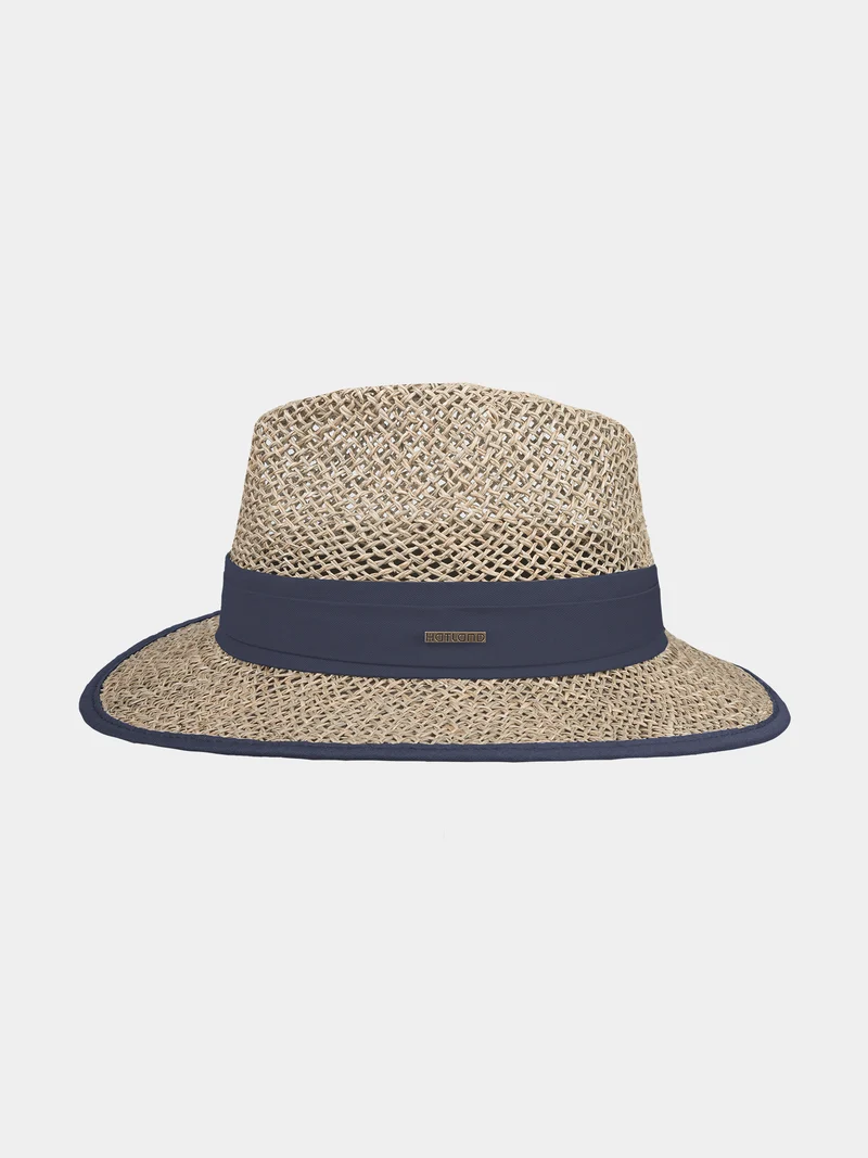 Floyd - Zeegras hoed - Marine blauw