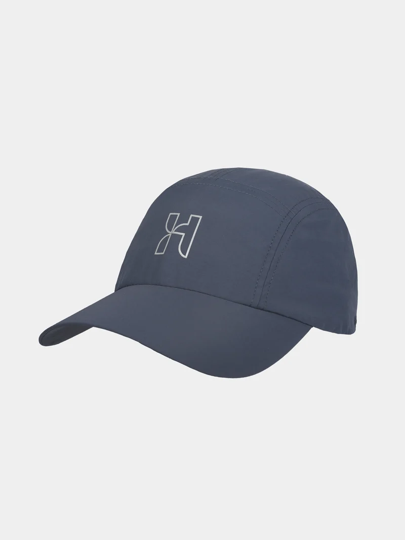 Ferran - Baseball cap met oprolbare klep - Leisteen blauw