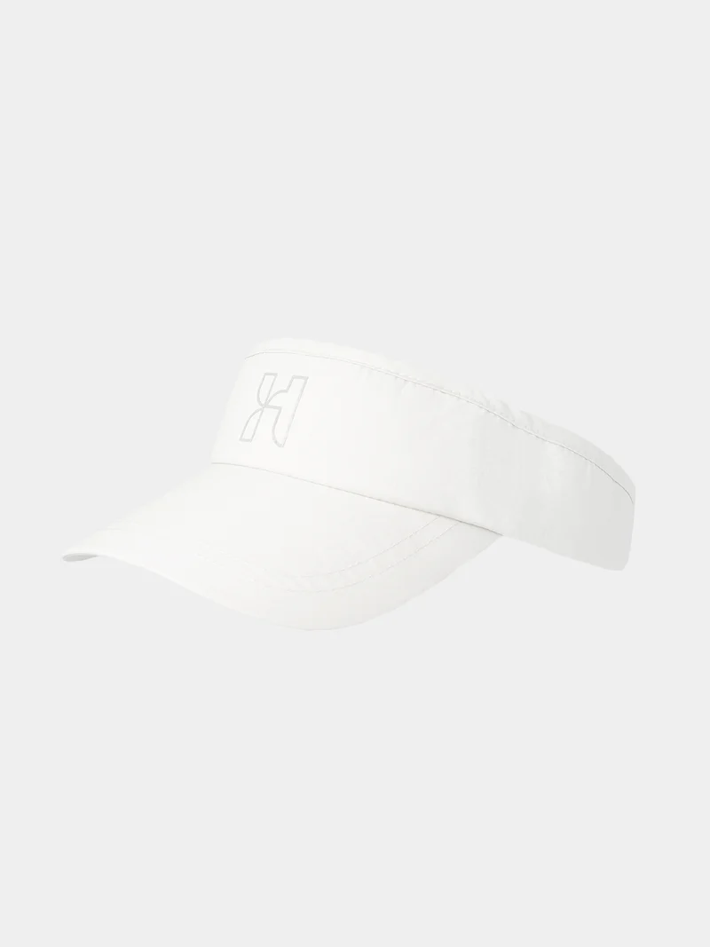 Faber - Zonneklep met reflecterende details - Wit