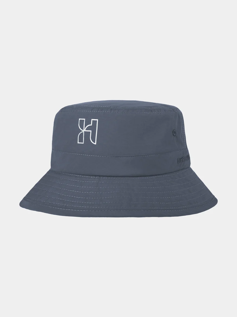 Fons - Sportieve bucket hoed - Leisteen blauw