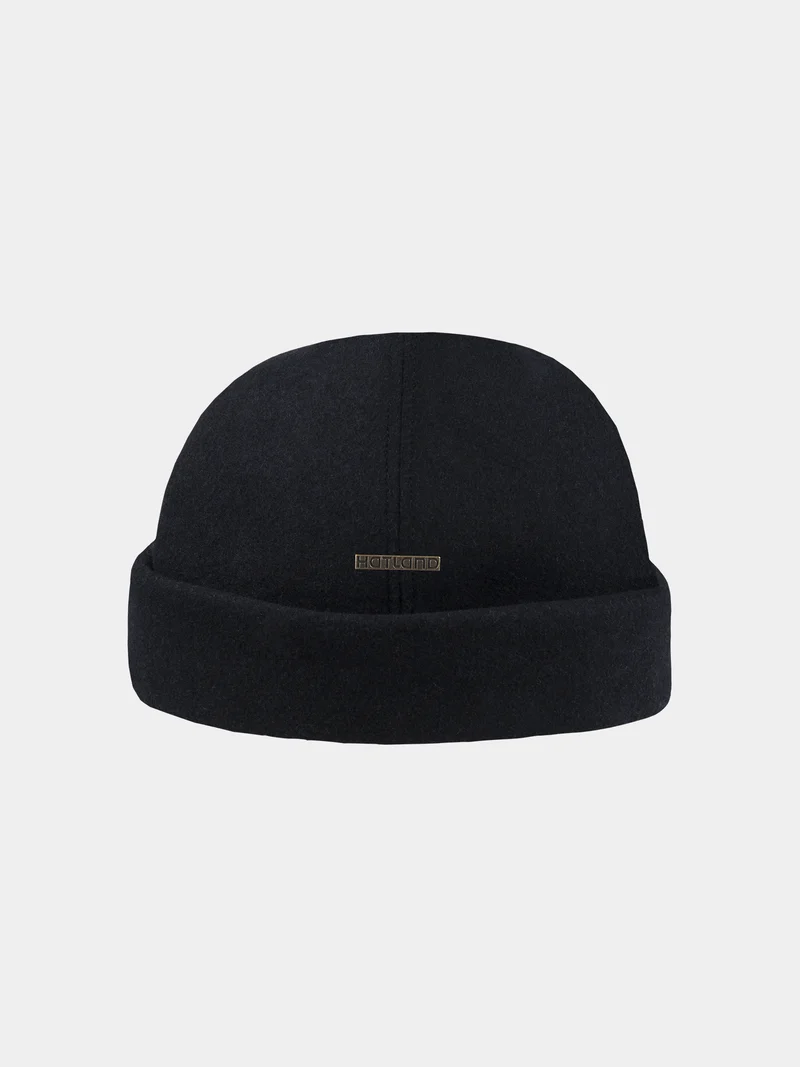 Docker - Wollen dockermuts - Marine blauw