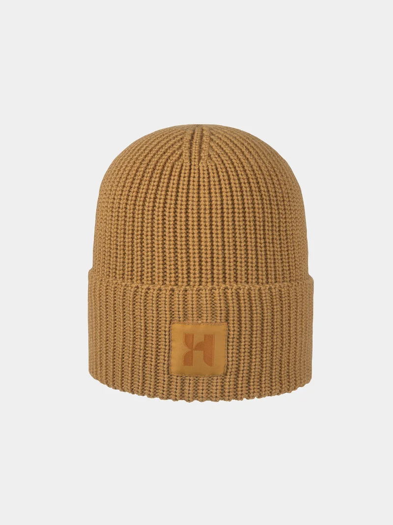 Darik - RWS Merino wollen muts - Mosterd