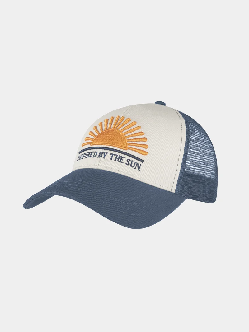 Effe - Sunny truckers cap - Leisteen blauw