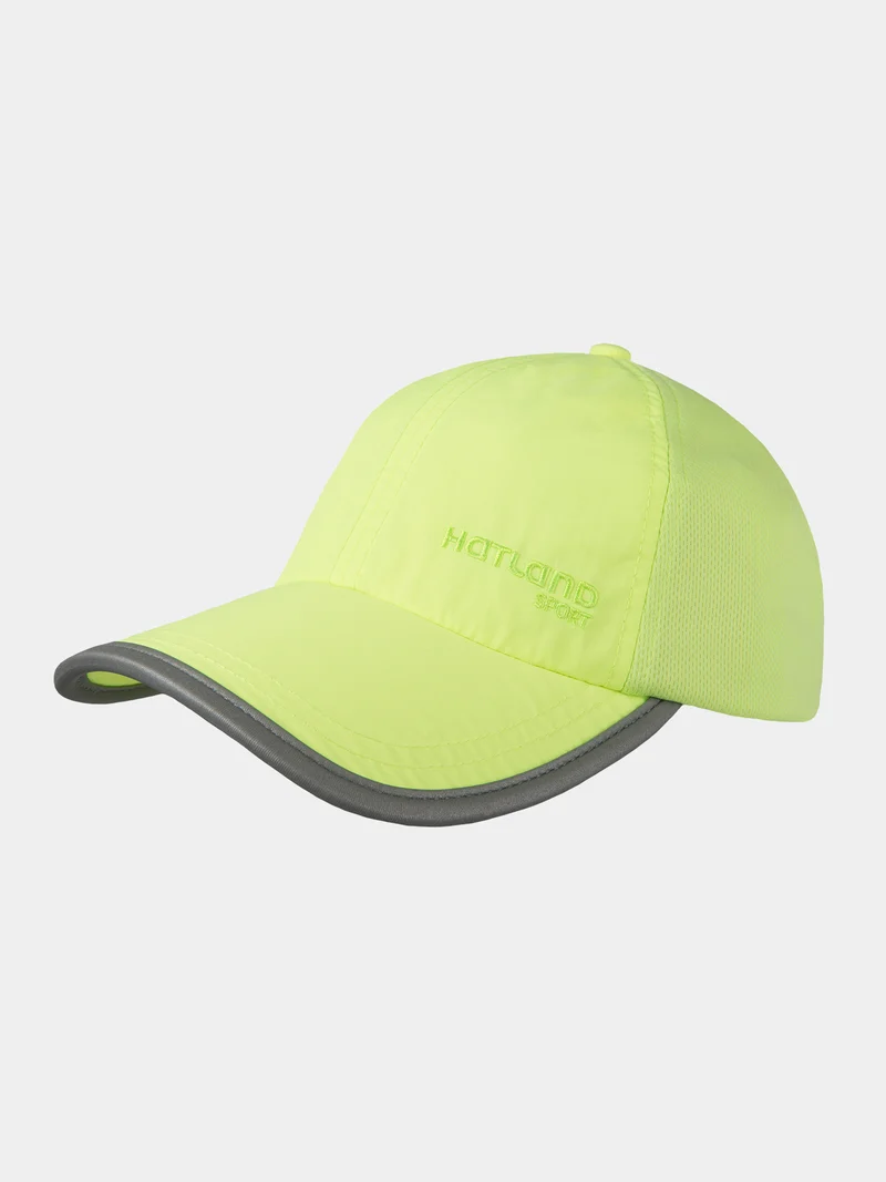 Apollo - Gerecycled polyamide baseball sportcap - Limoen groen