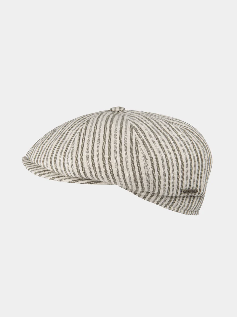 Cadiz - Katoenen flat cap - Groen