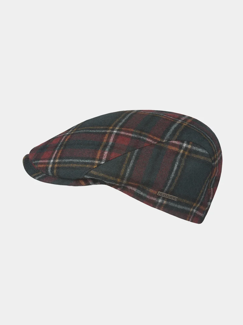 Diablo - Wollen flatcap - Rood