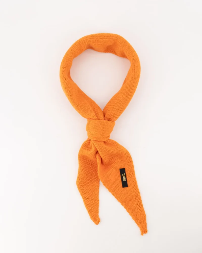 Cashmere sjaaltje Kaia Oranje