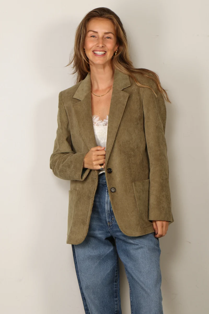 Indress - Blazer - Tomy - Khaki