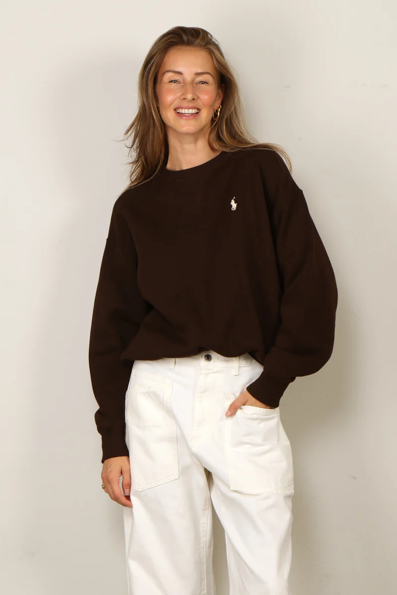 Ralph Lauren - Sweater - Knit Sweatshirt - Circuit Brown