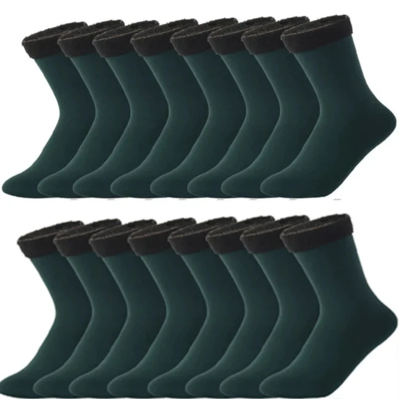 Thermo Sokken - Warme Fleece Met Fluweelzachte Voering En Antislip