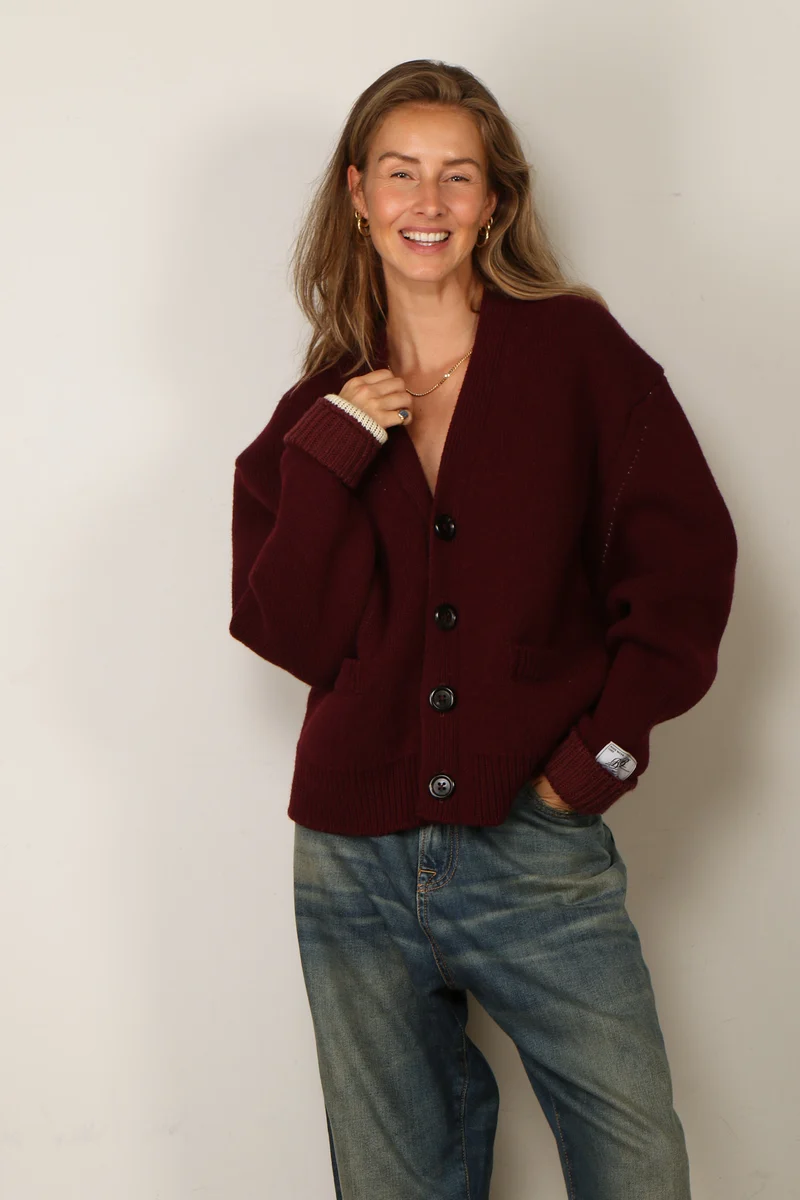 B.B. Wallace - Vest - Wylie - Burgundy