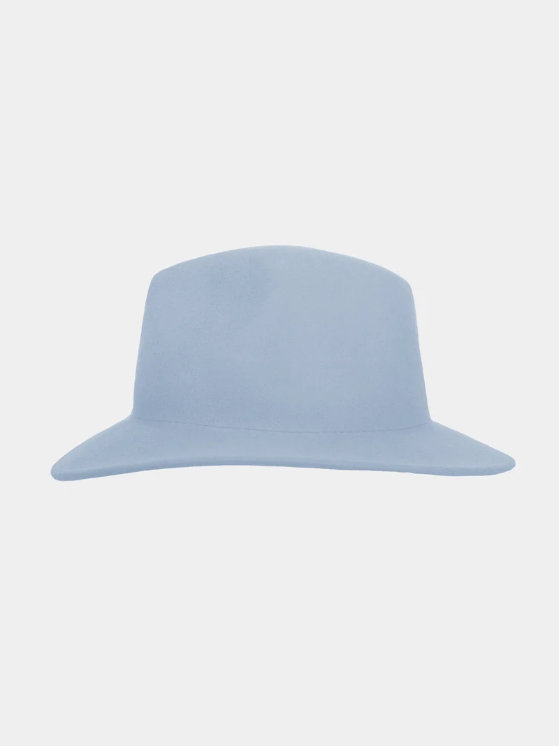 Eilat - Wollen hoed - Leisteen blauw