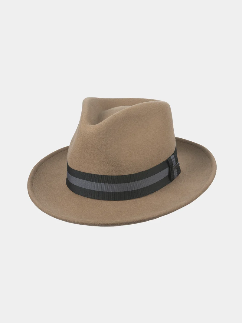 Dubai - Vilten hoed met kasjmier - Beige