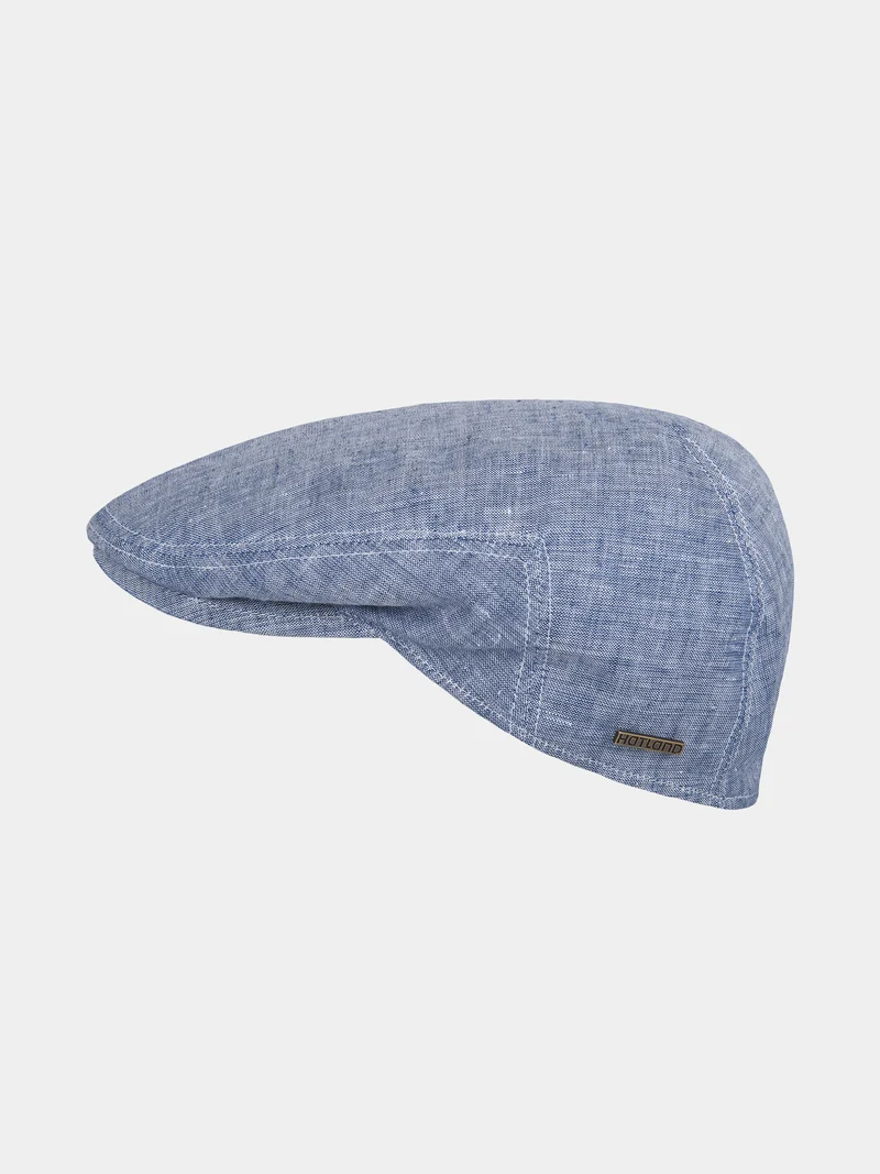 Xander - Linnen pet - Blauw