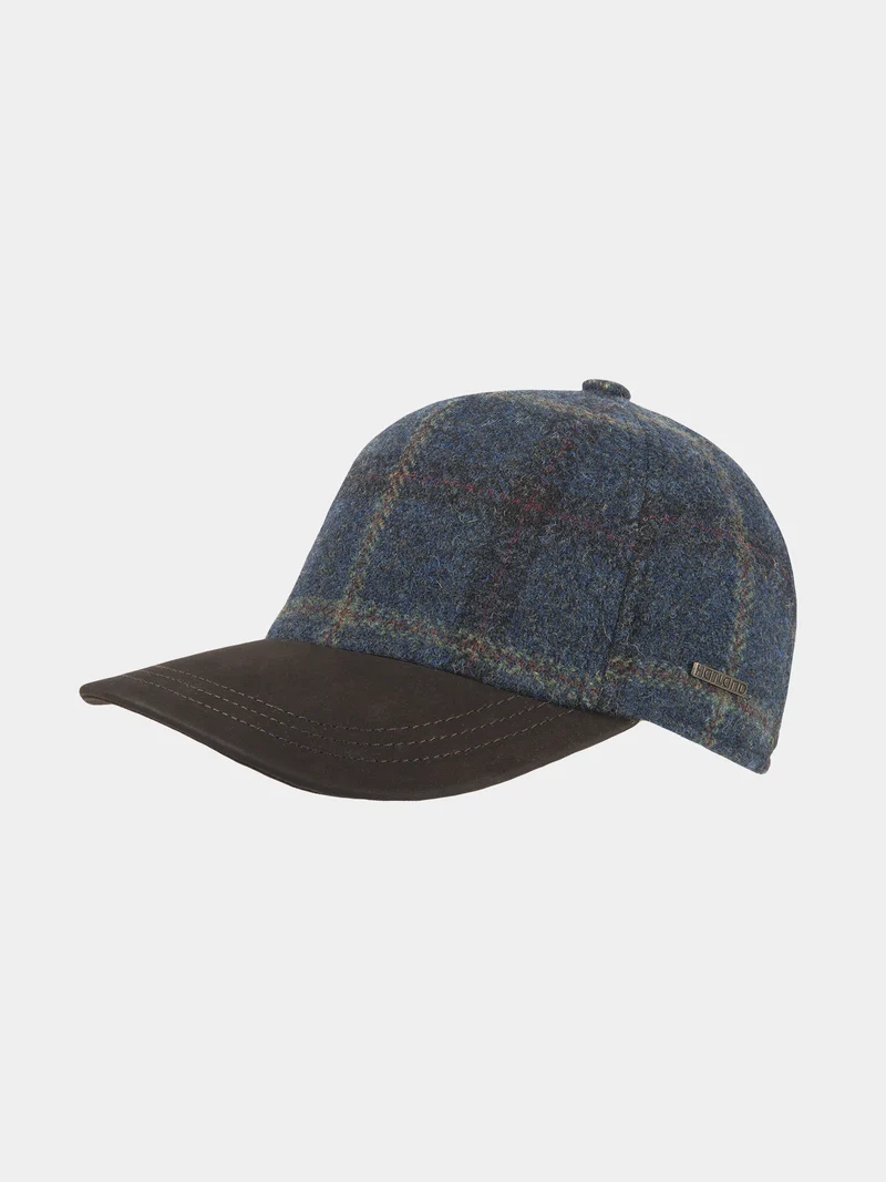 Alvara - Wollen baseball cap - Antraciet