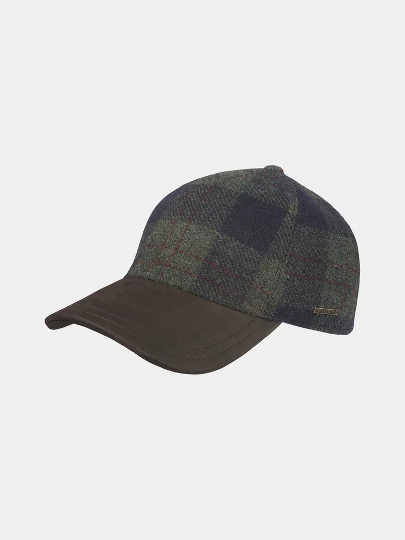 Alvara - Wollen baseball cap - Marine blauw