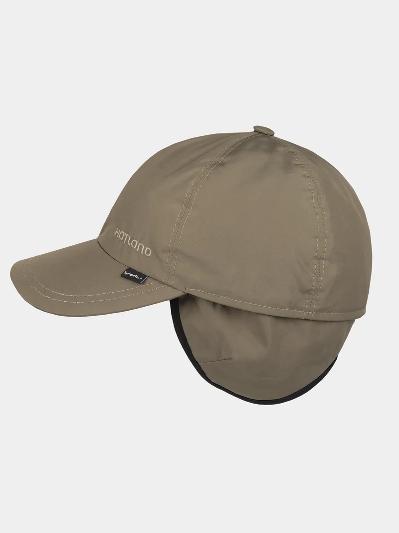 Morris - Sympatex baseball cap met oorflap - Olijf groen