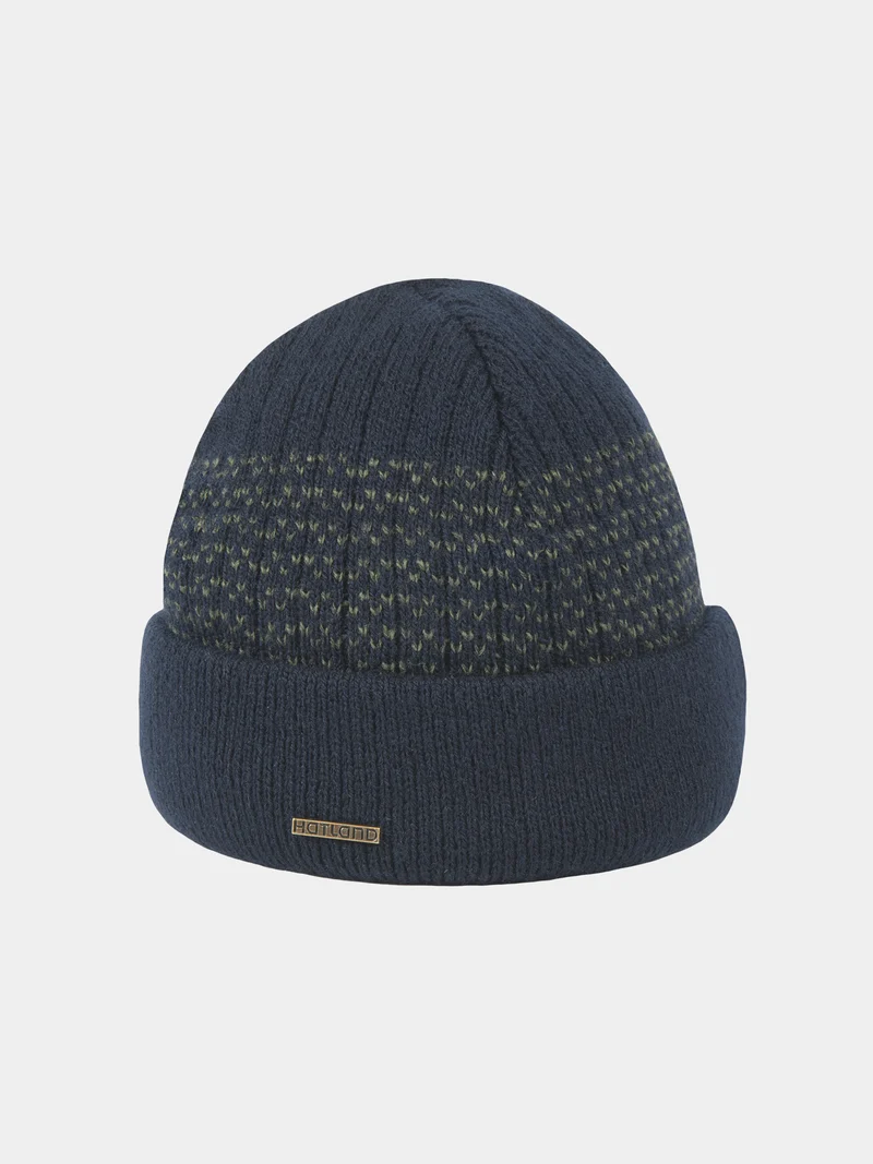 Wogan No Wind - Muts met winddichte hoofdband - Marine blauw