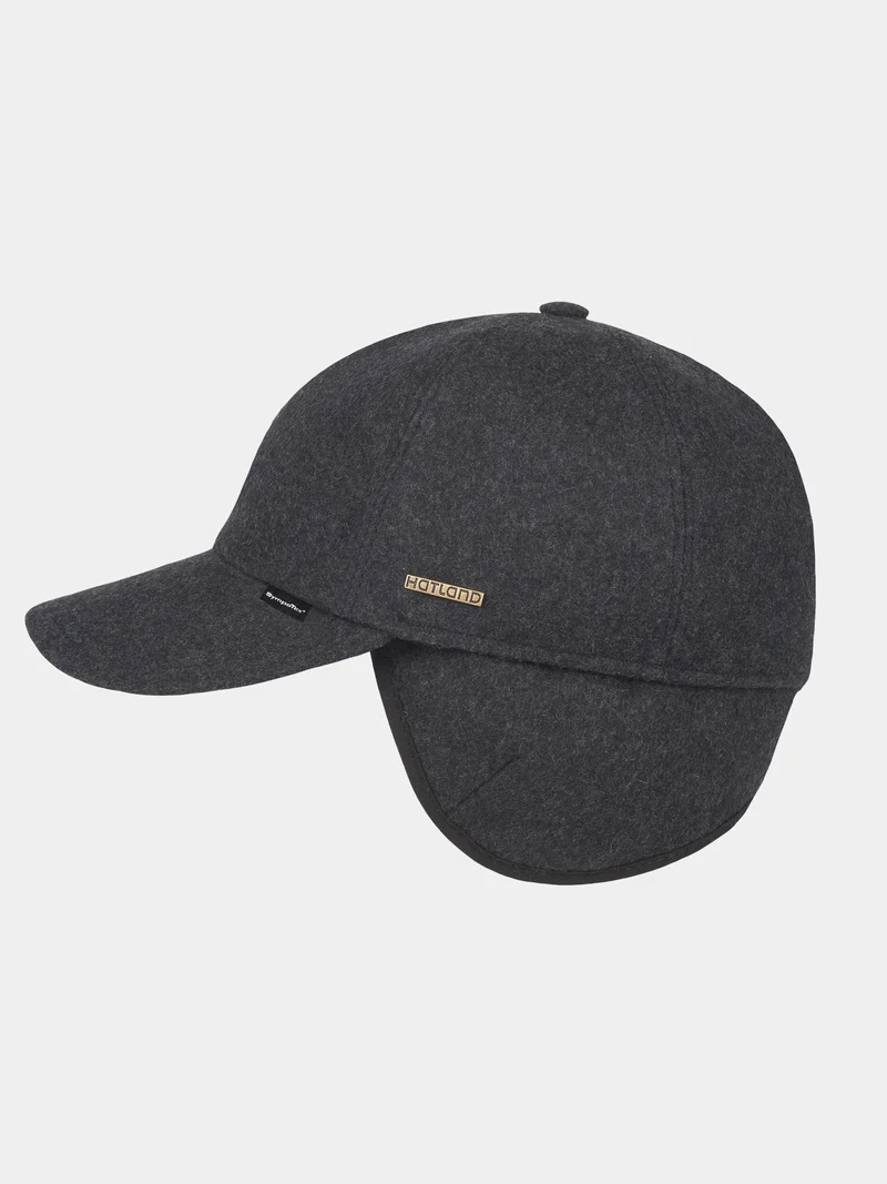 Ruston - Sympatex pet met oorflap - Antraciet