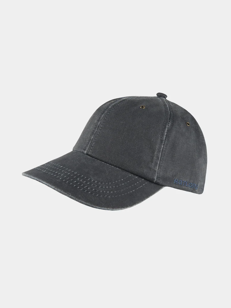 Onan - Verweerd katoenen baseballcap - Marine blauw
