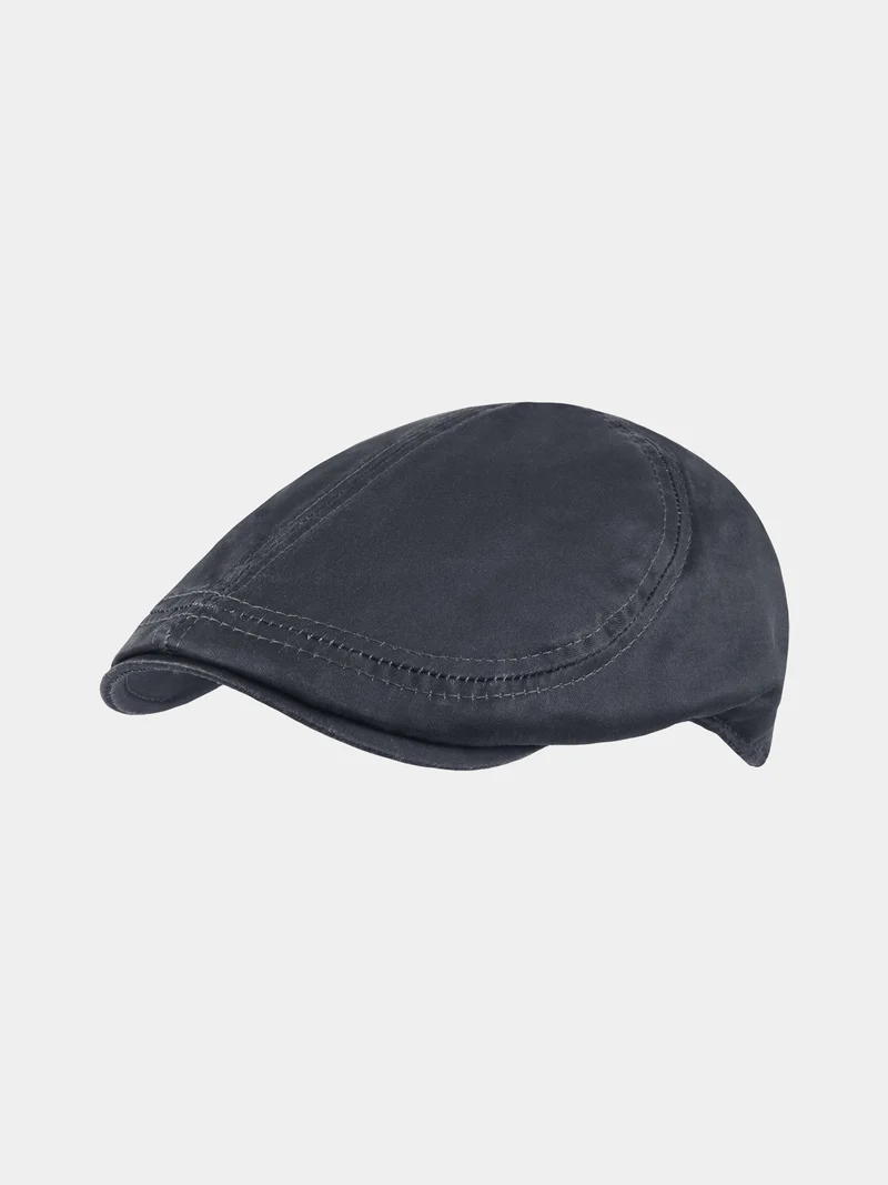 Mayfield - Verweerd katoenen pet - Marine blauw