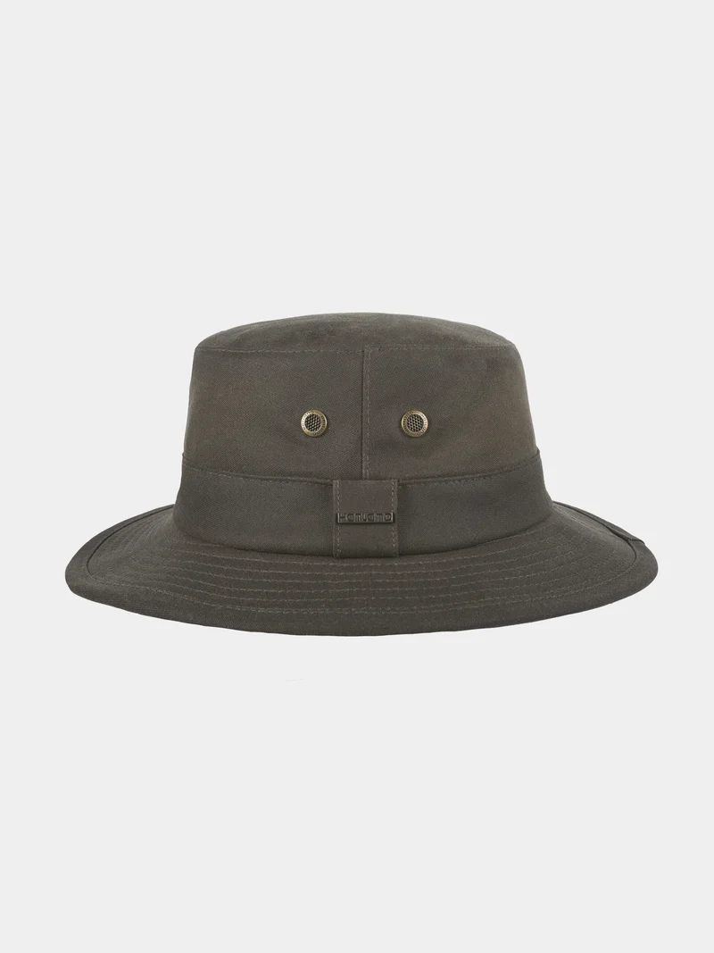 Ledyard - Katoenen wax bucket - Bruin