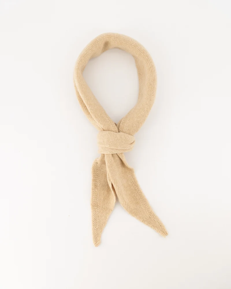 Cashmere sjaaltje Kaia Biscuit