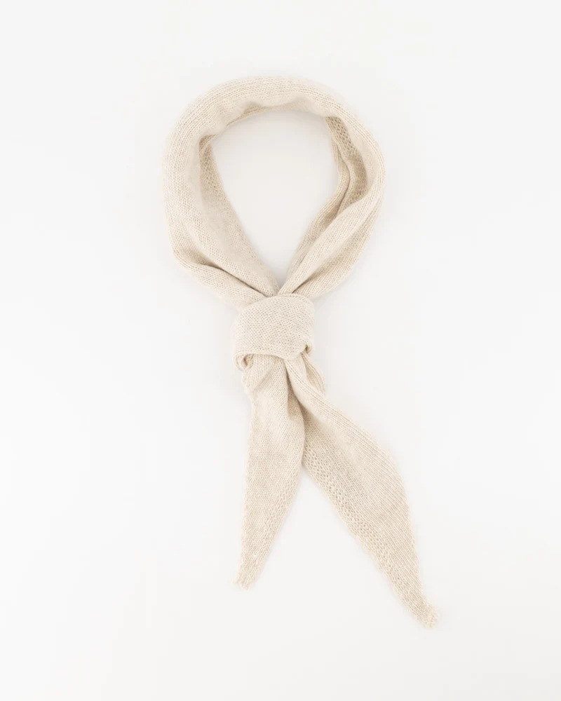 Cashmere sjaaltje Kaia Ecru