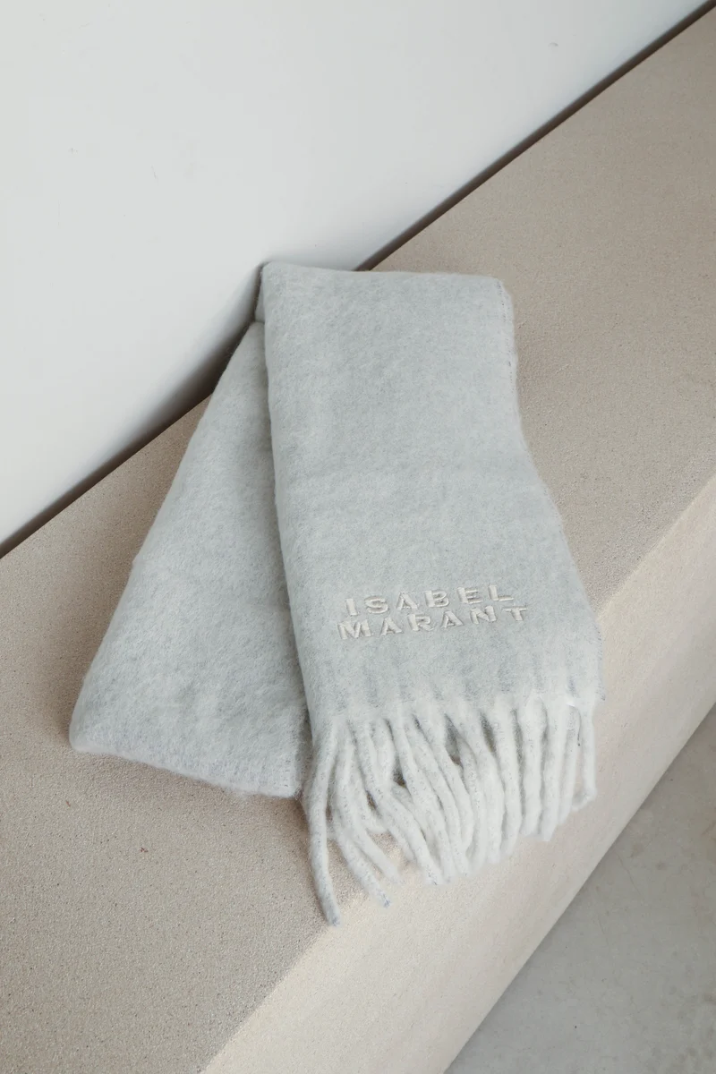 Isabel Marant - Sjaal - Firny - Snow Grey