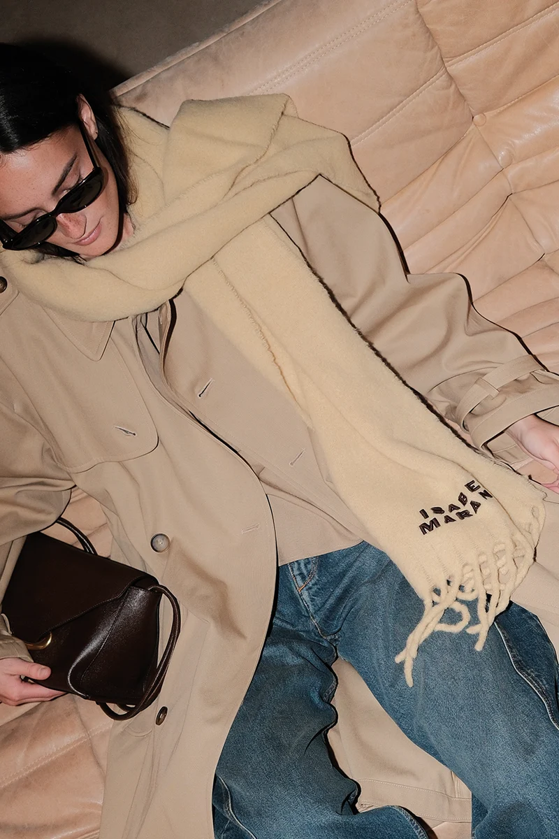 Isabel Marant - Sjaal - Firny - Butter