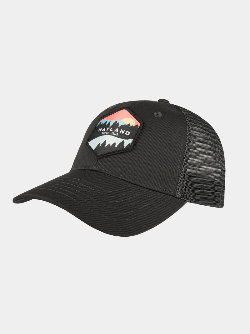 Walt - Katoenen truckers cap - Zwart
