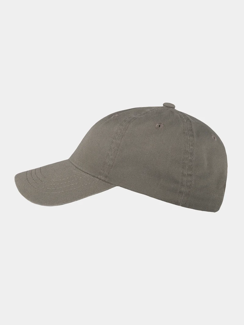 Xess - Katoenen baseball cap - Olijf groen