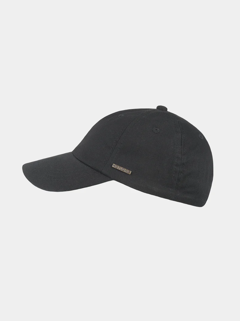 Xess - Katoenen baseball cap - Zwart
