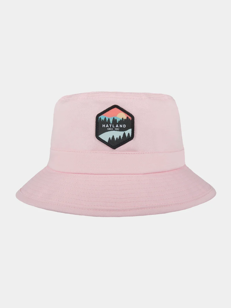 YOLO - Katoenen bucket hoed - Roze