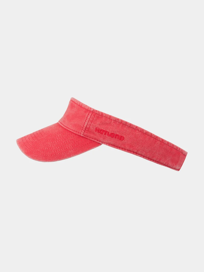 Xava - Katoenen zonneklep - Rood
