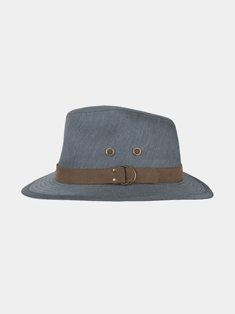 Yorden - Katoenen hoed - Marine blauw